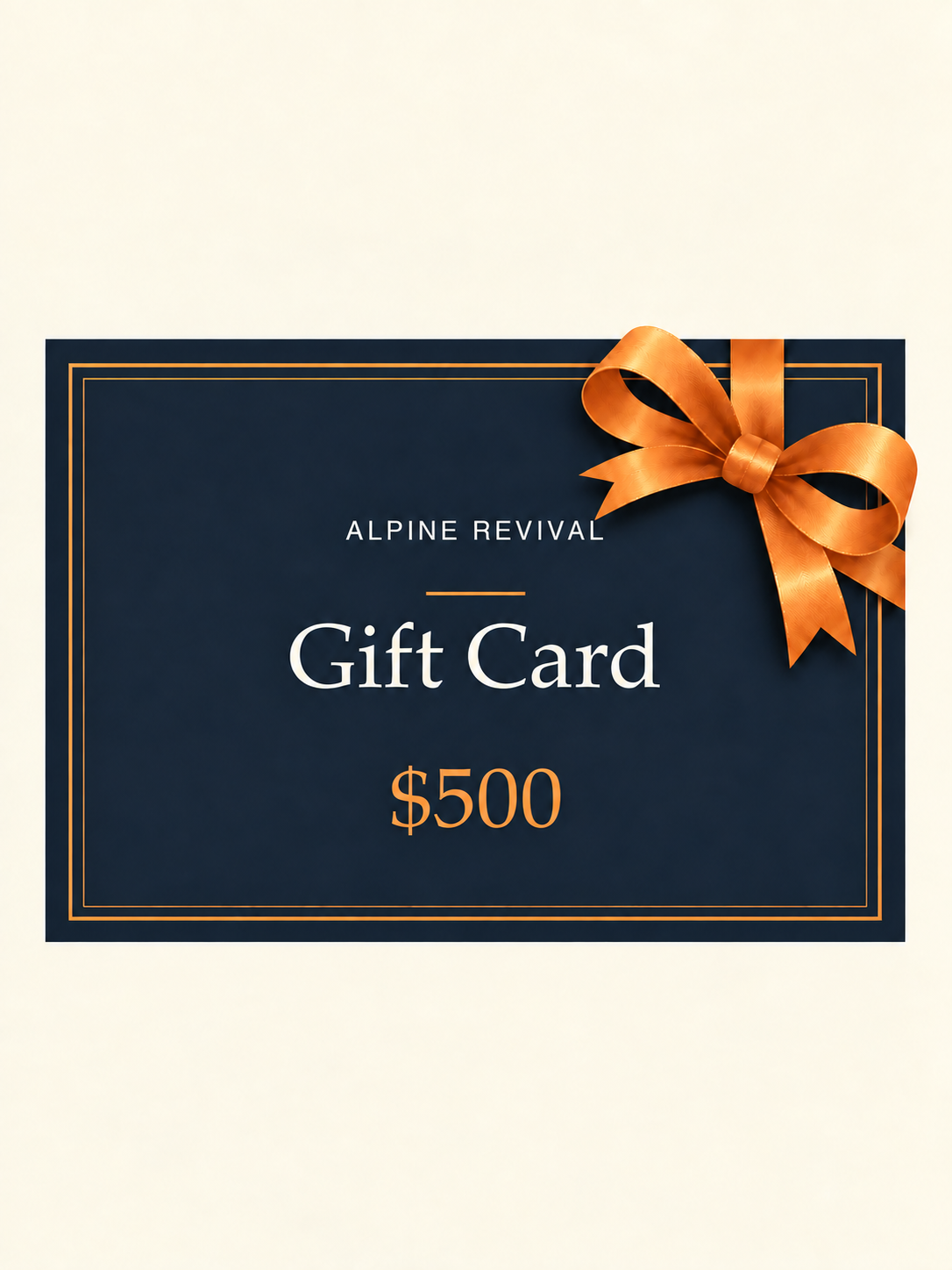 Alpine Revival Gift Card