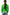 Person wearing a green sweater with white stripes on a white background